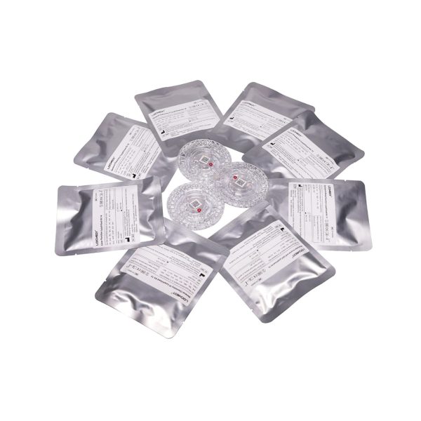 LOC-200 Dry Biochemistry reagent discs.